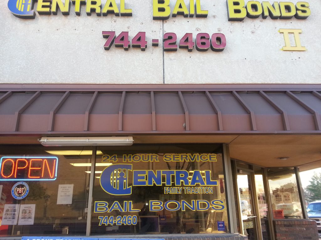 central bail bonds 2 Lubbock office